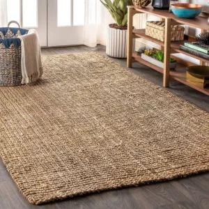 Hand Woven Jute Rug, 3x5