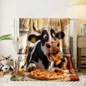 Cow Print Blanket